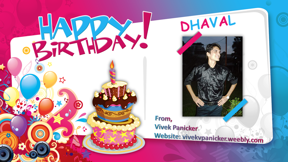 Dhaval Happy Birthday Cakes Pics Gallery